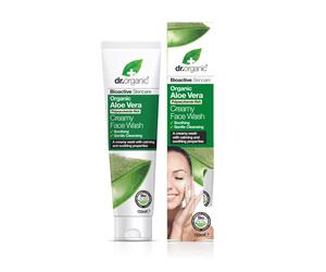 Dr. Organic DR ORGANIC ALOE VERA FACE WASH DETERGENTE VISO 150 ML