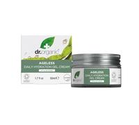 Dr Organic Gel Crema Idratante Quotidiano Anti-Età con Alghe Biologiche, Rughe, Naturale, Vegano, Senza Crudeltà, Senza Parabeni e SLS, Riciclato e Riciclabile, Certificato Biologico, 50ml
