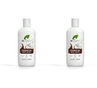 Dr. Organic Gel de Baño Aceite Coco Organico 250 ml 250 ml (Confezione da 2)