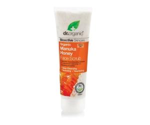 Dr Organic Manuka Scrub Viso 125 ml Gel detergente