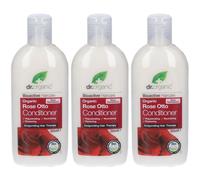 Dr. Organic® Organic Rose Conditioner 3x265 ml