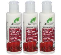 Dr. Organic® Rose Otto Cleansing Milk 3x150 ml
