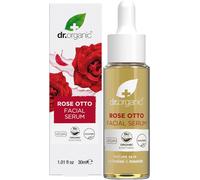 Dr.Organic Rose Otto Olio Viso Antietà Riparatore Siero 30ml Confezione