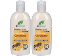 Dr. Organic Royal Jelly Balsamo per Capelli con Pappa Reale 2x265 ml