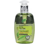 Dr. Organic Sapone Liquido Mani all'Olio di Tea Tree Biologico con Alo