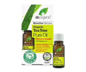 Dr Organic Tea Tree Essential Oil Olio Essenziale 10 Ml 10 ml Olio ess