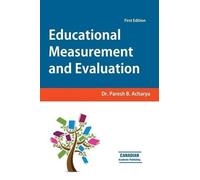 Dr Paresh B Acharya Educational Measurement and Evaluation (Tascabile)