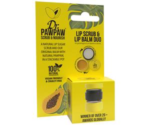 Dr.PAWPAW - Lip Scrup & Nourish - Set per la cura delle labbra 16 g