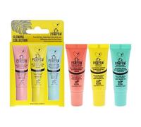 Dr.PAWPAW - Set regalo con 3 flaconi da 10 ml, burro di karitè originale e balsami rosa pesca, multiuso, naturale, senza profumo, per la cura delle zampe, per labbra, pelle, capelli e finiture di