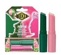 Dr.PAWPAW X WICKED - Duo Enchanting & Glimmer - Due Balsamo Labbra Edizione Limitata, con glitter e PH reagente che cambia colore a contatto con la pelle, 2x3g