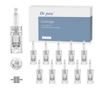 Dr.Pen 10 Pezzi 24P Cartucce Microneedling Aghi Usa e Getta Speciali per Penna Microneedling Wireless