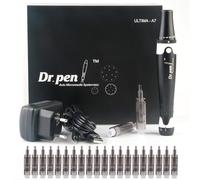 Dr.pen A7, Penna Professionale per Microneedling con Velocità Variabile Infinita, Macchine per Microneedle con 22 Aghi di Ricambio, Strumento per la Cura della Pelle per Antirughe Acne Smagliature