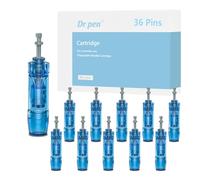 Dr. Pen Cartucce 36 Pin per M8S, 10 Pezzi | originali, confezionate singolarmente, per cicatrici/rughe/crescita capelli, compatibili M8S
