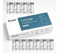 Dr Pen - Cartucce cosmetiche H6 a 42 pin, 10 pezzi, punte usa e getta per dispositivi per la cura della pelle del viso e del corpo, camera di siero da 3 ml, design Twist Lock, copertura ampia