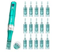 Dr. Pen - Cartucce di ricambio A6S Nano-5D, 15 pezzi, per contatto con superficie quadrata espansa e cura cosmetica, uso viso a casa o in salone di bellezza, sterili monouso, compatibili con Dr. Pen