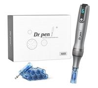 Dr. Pen M8S Microneedling Pen, Original Dr. Pen Macchina Microneedle Senza Fili Kit Penna Professionale Microneedling per Viso Corpo Capelli Barba Crescita Regalo - 8 Cartucce