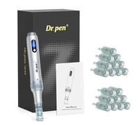 Dr Pen Microneedling Ultima M7S Microneedling Pen con una gamma completa di cartucce, per un totale di 30 cartucce M7S, utilizzate per anti-invecchiamento, rassodamento della pelle, schiarimento delle