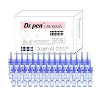 Dr. Pen Ultima A1, cartucce di ricambio originali, 30 pezzi, modello Nano 3D, sterili e igieniche, layout 3 × 3 nano punti per applicazione controllata del siero, uso domestico e salone, compatibili