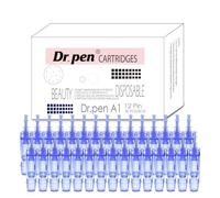 Dr. Pen Ultima A1, cartucce di ricambio originali, modello a 12 pin, sterili e igieniche, per una copertura equilibrata della pelle, per viso e corpo, cura della casa e uso in salone, compatibili con