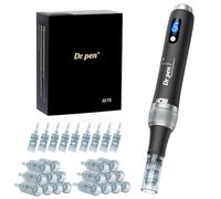 Dr. Pen Ultima M7S Microneedling Pen, Senza Fili Derma Pen con 27 Cartucce | Dr. Pen Originale Codice di Autenticità, Senza Fili, 6 Livelli di Intensità, Display LED, Profondità Regolabile 0-2,5 mm