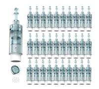 Dr.pen Ultima M8 Cartucce ad ago a 16 pin, parte di ricambio originale Dr Pen per penna Microneedling modello M8, cartucce originali usa e getta per micro aghi (aghi a 16 pin, 30 pezzi)