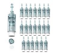 Dr.pen Ultima M8 Cartucce di ricambio a 16 pin, ricambio originale Dr Pen per penna Microneedling modello M8, cartucce di ricambio usa e getta autentiche (16 pin, 20 pezzi)