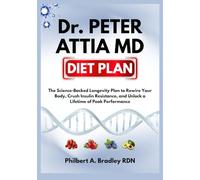 Dr. Peter Attia MD Diet Plan: The Science-Backed Longevity Plan to Rewire Your Body, Crush Insulin Resistance, and Unlock a Lifetime of Peak Performance