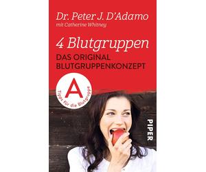 Dr. Peter J. D' 4 Blutgruppen - Das Original-Blutgruppenkonzept: Tip (Tascabile)