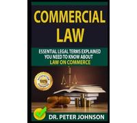 Dr Peter Johnson Commercial Law (Tascabile)