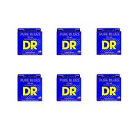 DR-PHR10-6PAK - DR Strings Pure Blues Pure Nickel Wrap Nucleo rotondo 10-46 - 6 PAK