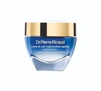 Dr Pierre Ricaud Crema da notte rigenerazione suprema - Crema per il viso con probiotici e micro-RNA di lavanda biologica, cura del viso per donna, crema anti-invecchiamento per il viso, 40 ml