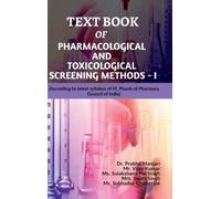 Dr Prabha Manja Text Book of Pharmacological and Toxicologica (Copertina rigida)