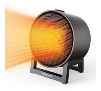 Dr.Prepare Stufetta Elettrica Basso Consumo 600/400W Riscaldamento in 2s Protezione da Surriscaldamento Mini Stufetta Elettrica Ceramica Portatile per Scrivania Camper Ufficio Camera da Letto