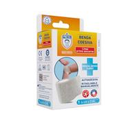 Dr. Protec, Benda Coesiva, 1 pezzo, 6 cm x 2 mt, Autoadesiva
