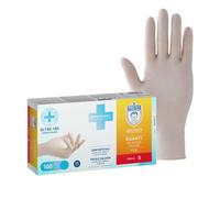 Dr. Protec, Febi Talcato, Guanti in Lattice, Taglia S,100 Pezzi