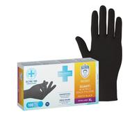 Dr. Protec,Protix Black,Guanti in Nitrile,Senza Polvere,Taglia XL,100 Pezzi