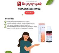 Dr Reckeweg R12 Homeopathic Drops 22 ml supporto per calcificazione scadenza ...