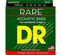 DR Strings RPB545 45-125 Medium Set Handmade Rare Coated 5-String Bass Strings