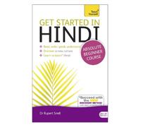 Dr Rupert Snell Get Started in Hindi Absolute Beginner Cou (Mixed Media Product)
