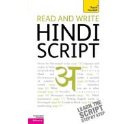 Dr Rupert Snell Read and write Hindi script: Teach Yourself (Tascabile)
