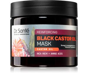 Dr. Santé Black Castor Oil maschera intensa per capelli 300 ml