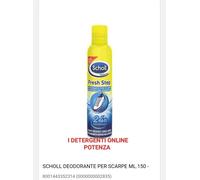DR. Scholl Deodorante Spray per Scarpe Con Tecnologia Attiva Sul Control PEZZI 2