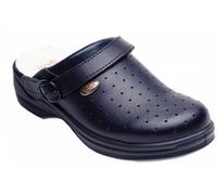 Scholl Zoccoli New Bonus Bycast perforati Unisex Blu Navy plantare estraibile 41
