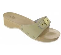 Scholl Pescura Heel Original Zoccolo Con Tacco Colore Sabbia Misura 39