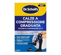 Dr. Scholl’s Flight Socks Calze a compressione graduata per viaggi in aereo