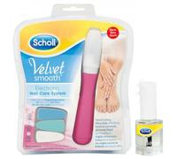 Dr Scholl Velvet Smooth Electronic Nail Care System Rosa Kit elettronico per le unghie