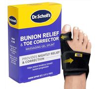 Dr. Scholl's Bunion Relief & Toe Corrector, 1 support set (1 left, 1 right)