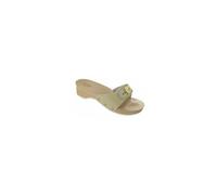 Scholl Pescura Heel Original Zoccolo Con Tacco Colore Sabbia Misura 39