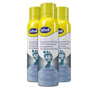 Dr. Scholl's ExpertCare, Deodorante Spray Piedi Antiodore, Elimina e Protegge dai Cattivi Odori per 48h, Sensazione di Freschezza a Lungo, 3 Flaconi da 150 ml