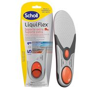 Dr.Scholl's Liquiflex Extra Supporto, Solette Regolabili Anti-Odore in Memory Foam con Tecnologia 5 in 1 per Scarpe da Lavoro, Stivali e Scarpe Antinfortunistiche, Taglia S (35.5-40.5), Uomo e Donna